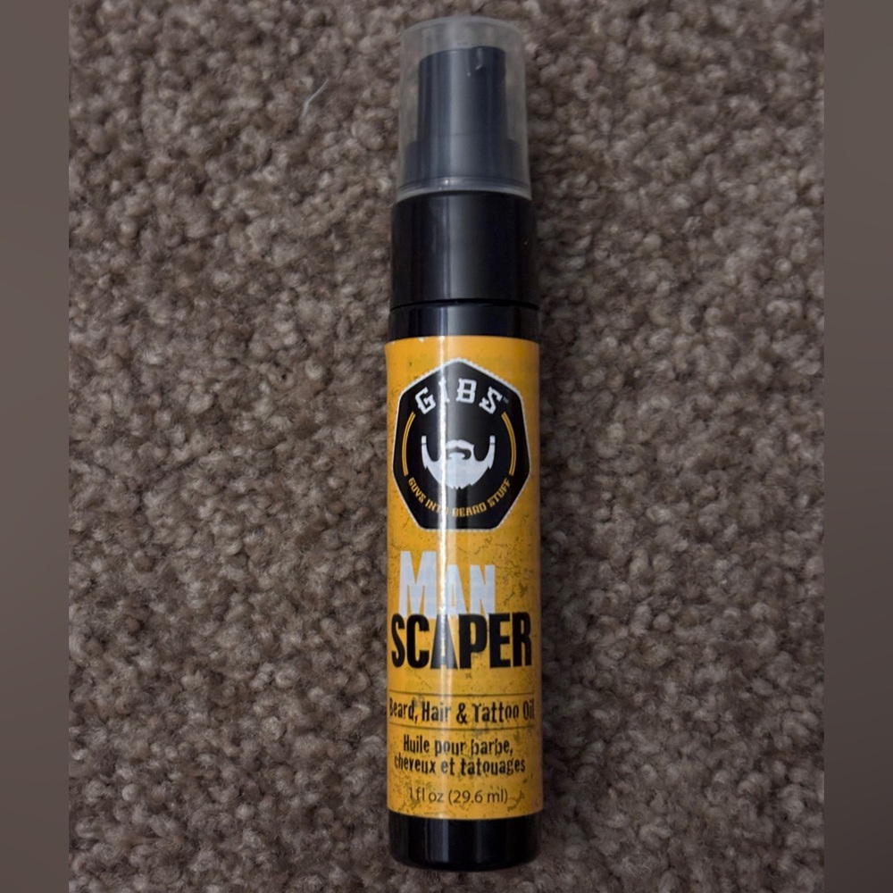 GIBS Man Scaper Beard, Hair & Tattoo Oil